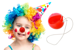 Nez de clown + élastiques - 6 pièces - Mardi gras, carnaval – 10doigts.fr