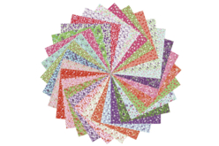 Papier Origami Fleurs - 60 feuilles - Papiers Origami – 10doigts.fr - 2