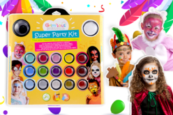 Maxi kit de maquillage enfant - 17 couleurs + accessoires - Maquillage – 10doigts.fr