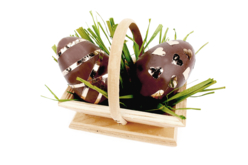 Mini panier décoratif en bois - Paniers en bois – 10doigts.fr - 2