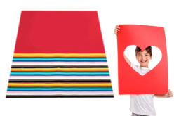 Papier léger multicolore, 50 x 70 cm - 100 feuilles - Papiers colorés – 10doigts.fr