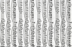 Papier Décopatch Musique - 3 feuilles  N°468 - Papiers Décopatch – 10doigts.fr - 2