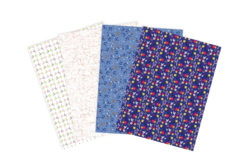 papiers mix et match decopatch bleus - Papiers Décopatch - 10doigts.fr - 2