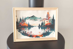 peinture au numero montagne - Peinture par numéros - 10doigts.fr - 2