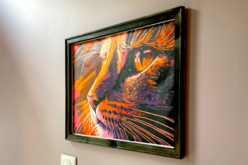 peinture chat - Peinture aux numéros - 10doigts.fr
