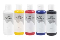 Peintures Linogravure, 85 ml - Linogravure - 10doigts.fr