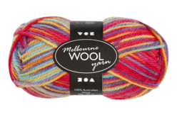 Pelote de laine multicolore - Tricot, Laine – 10doigts.fr