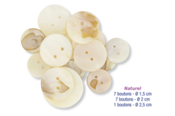 Perles boutons
