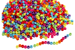 Perles cylindre - 2000 perles - Perles Enfant – 10doigts.fr