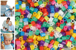 Perles fusibles à repasser, couleurs translucides - Perles à repasser 5 mm – 10doigts.fr