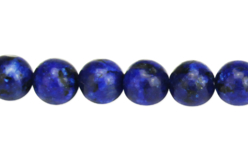 Perles Lapis Lazuli - 48 perles - Pierres Semi précieuses – 10doigts.fr