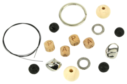 perles porte clés papa cadeau fête des pères - Porte-clés - 10doigts.fr