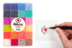 Perles fusibles Mini- Valisette 18000 perles - Perles en plastique – 10doigts.fr - 2