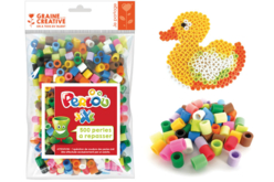 Perles à repasser Taille XXL  - 500 perles - Perles Tons Vifs – 10doigts.fr