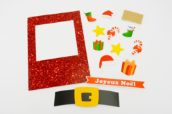 Cadre souvenir avec le Père Noël - Kits bricolages créatifs de Noël – 10doigts.fr - 2