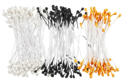 Pistils pour fleurs artificielle - Couleurs au choix - Fleurs en papier crépon : créez des bouquets éternels - 10doigts.fr