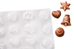 plaque moules chocolats