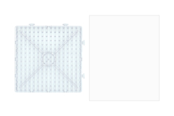 Plaque carrée pour perles fusibles - Perles à repasser 5 mm – 10doigts.fr