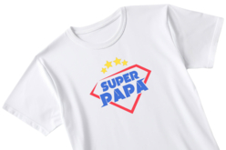 pochoir super papa tshirt - Pochoirs - 10doigts.fr - 2