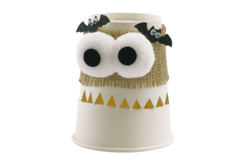 pompon yeux momie - Yeux mobiles - 10doigts.fr