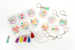 Porte-clef Cadeau Maitresse - Kits bijoux - 10doigts.fr