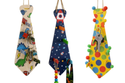 Porte-cravates en bois à monter - 10 sets  - Porte-manteaux - 10doigts.fr - 2