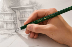 Porte-mine TK 9400  Faber-Castell - Crayons graphite et mines pour le dessin - 10doigts.fr