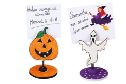 Marque-places Halloween - Formes au choix - Décorations d'Halloween – 10doigts.fr - 2