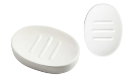 Porte-savons en porcelaine - Supports en céramique à décorer - 10doigts.fr