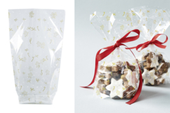 Sachets cristal "Noël doré" - Papiers cadeaux et sacs – 10doigts.fr