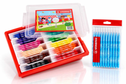 schoolpack coffret stabilo - Feutres pointes moyennes : l'outil polyvalent pour le dessin et l'école - 10doigts.fr