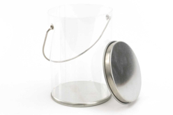 Seaux anse plastique - Plastique Transparent - 10doigts.fr - 2