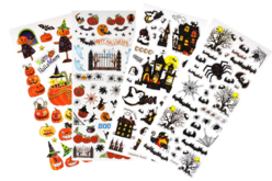 Stickers Halloween 4 planches