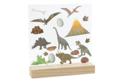 stickers vitres fenêtres dinosaures - Stickers Fantaisies - 10doigts.fr