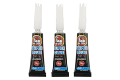 Tubes de colle super glue - 3 pièces - Colles fortes – 10doigts.fr