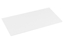 Support rectangulaire en bois blanc - Lot de 6 - Supports plats – 10doigts.fr