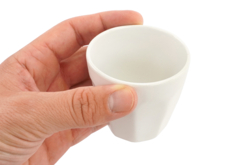 tasse café blanche à personnaliser - Supports en céramique à décorer - 10doigts.fr