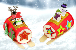 Stickers de Noël en caoutchouc souple - 12 stickers - Formes en Mousse autocollante – 10doigts.fr - 2