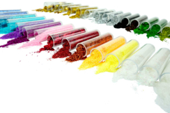 Paillettes couleurs assorties, 3.5 gr - 30 tubes - Paillettes à saupoudrer – 10doigts.fr - 2