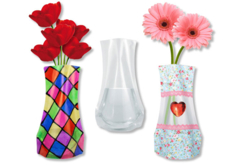 vase à décorer transparent