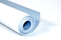 Papier Blanc-Bleu : 1 mètre x 10 mètres - 1 rouleau - Papiers Peintures – 10doigts.fr