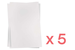 Plastique magique translucide - 5 feuilles - Feuilles de plastique fou : le support magique pour vos activités – 10doigts.fr