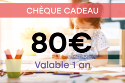 Chèque cadeau 80 €