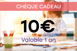 Chèque cadeau 10 €