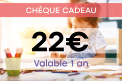 Chèque cadeau 22 €
