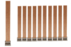 Mèches bougie en bois de pin - 10 mèches - Les nouveautés – 10doigts.fr