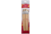 10 Pinceaux  soies de porc, manche long  - Pinceaux et brosses pour peinture acrylique – 10doigts.fr