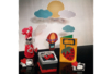 Set de 10 feuilles de papier Moon Rock, couleurs assorties - 10doigts.fr