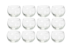 12 Photophores boule en verre  - Supports en Verre – 10doigts.fr