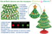 Suspension de Noël avec mosaïques - Activités de Noël en kit – 10doigts.fr